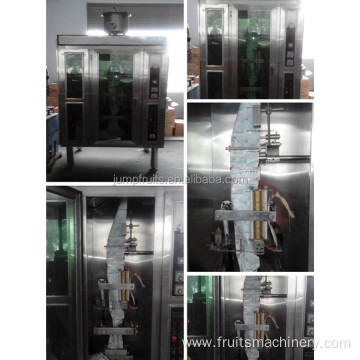 Automatic fruit juice bag filling machine